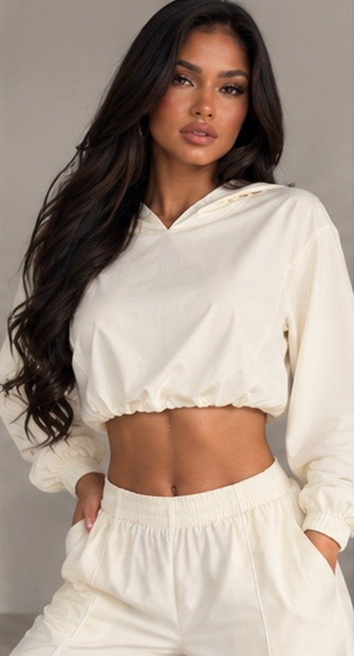 Aero Cropped Hoodie