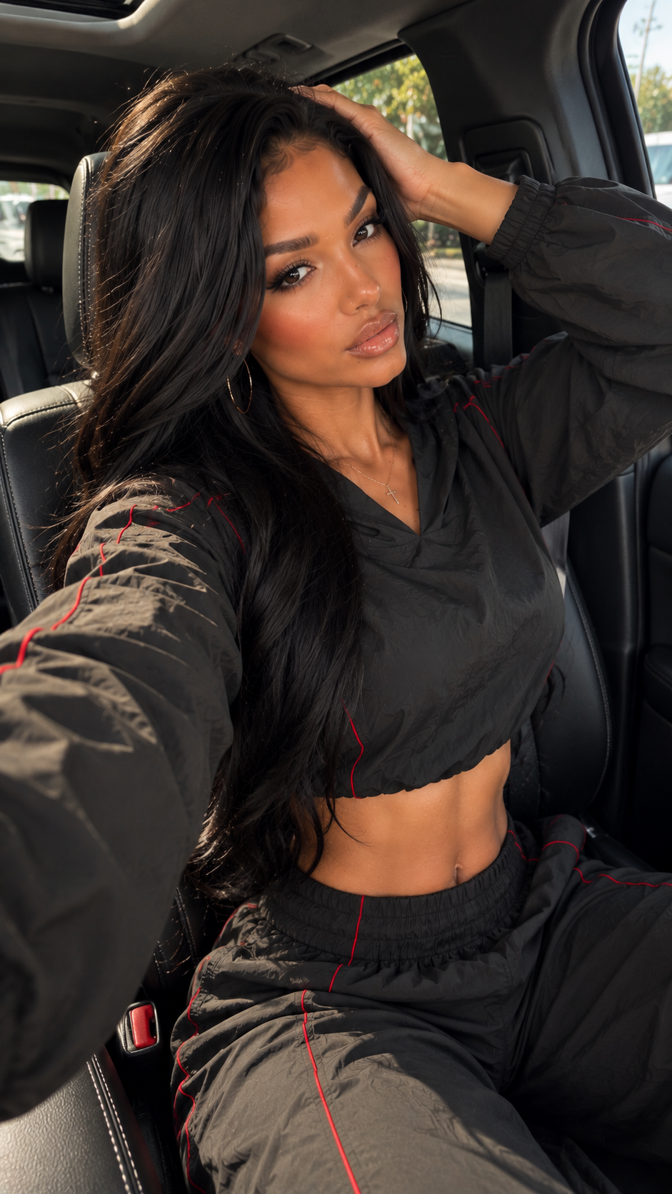 Aero Cropped Hoodie