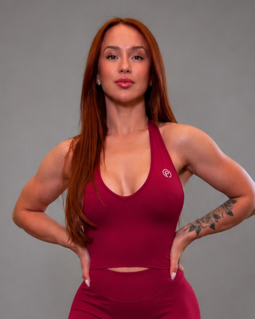 Seamless Sculpt Halter Top