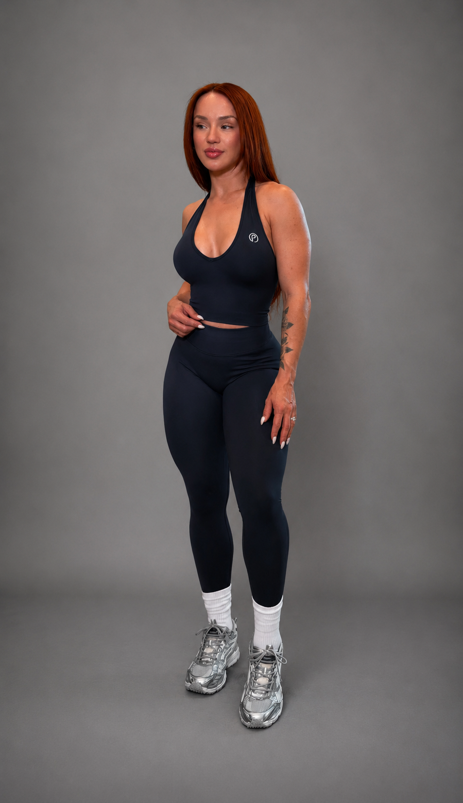 Seamless Sculpt Halter Top