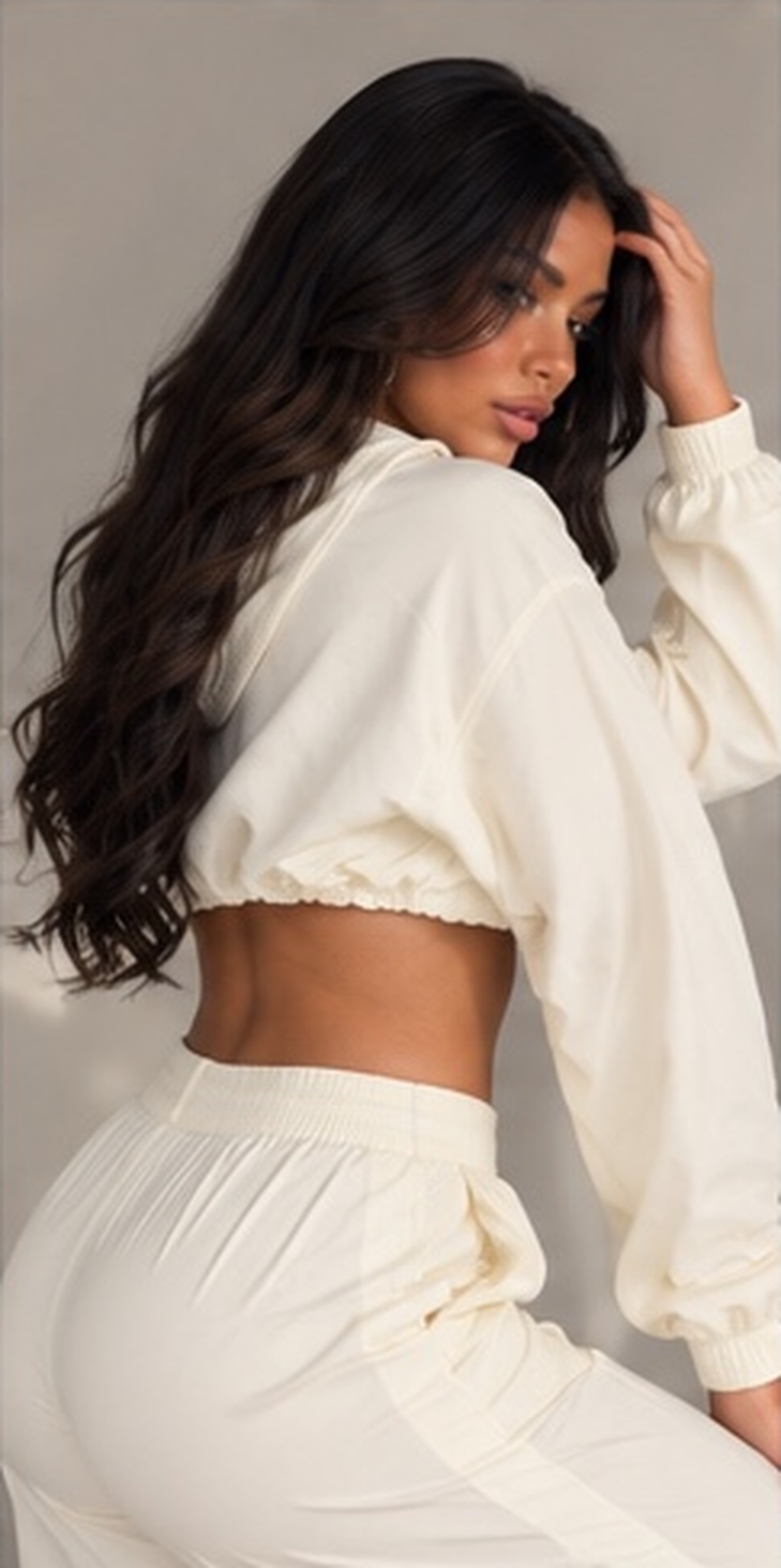 Aero Cropped Hoodie