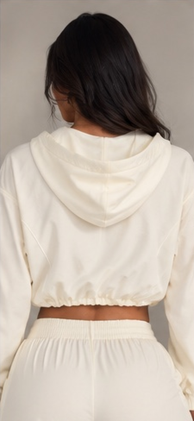 Aero Cropped Hoodie