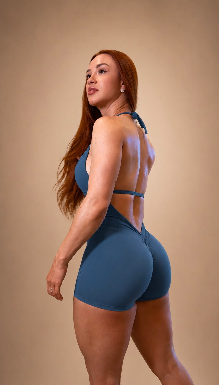 Halter Neckline - One Piece