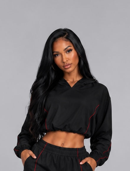 Aero Cropped Hoodie